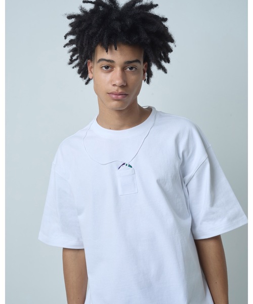 COMMON BASE(コモンベース)の「OMAMORI POCKET S/S TEE | BOKUNOU COMMON(Tシャツ/カットソー・メンズ・ホワイト・X-LARGE/LARGE/MEDIUM)」の19枚目の写真