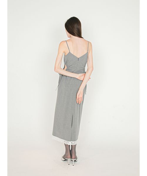 SORIN(ソリン )の「Circle Cut Lace Cami Dress/サークルカット レースキャミドレス(ワンピース・レディース・グレー/ブラック/ベージュ・36/38)」の15枚目の写真