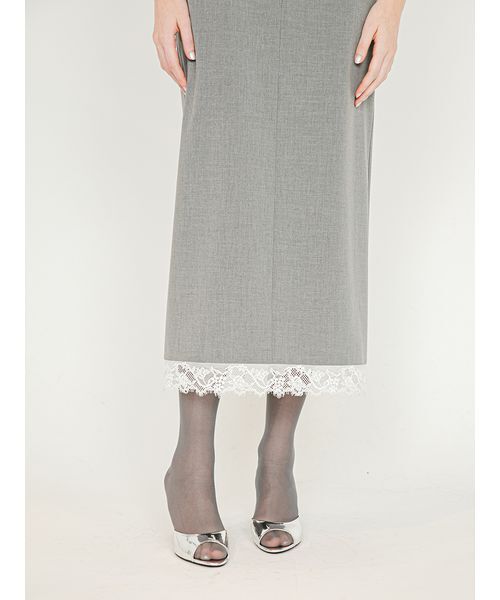 SORIN(ソリン )の「Circle Cut Lace Cami Dress/サークルカット レースキャミドレス(ワンピース・レディース・グレー/ブラック/ベージュ・36/38)」の20枚目の写真