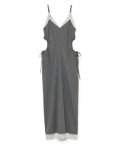 SORIN(ソリン )の「Circle Cut Lace Cami Dress/サークルカット レースキャミドレス(ワンピース・レディース・グレー/ブラック/ベージュ・36/38)」の21枚目の写真