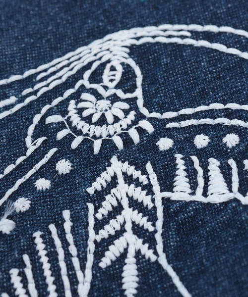 チチカカ(チチカカ)の「Orale! 刺繍コクーンデニムパンツ(その他パンツ・レディース・ライトブルー/ブルー/ブラック・FREE)」の21枚目の写真