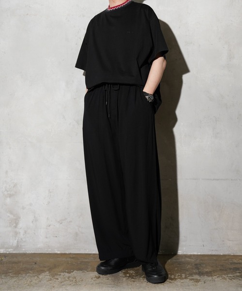 TOWNCRAFT(タウンクラフト)の「TOWNCRAFT / タウンクラフト PRINTED BAGGY PANTS 総柄 イージー バギーパンツ(その他パンツ・メンズ・その他1/その他2/その他3/ブラック・MEDIUM/LARGE/SMALL)」の11枚目の写真