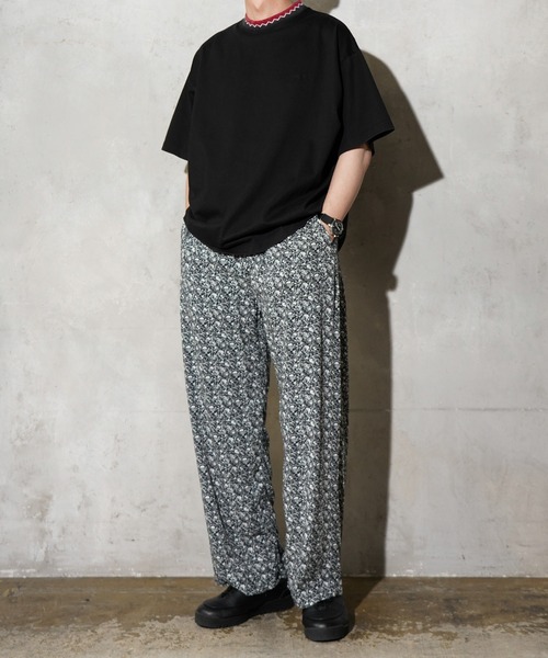 TOWNCRAFT(タウンクラフト)の「TOWNCRAFT / タウンクラフト PRINTED BAGGY PANTS 総柄 イージー バギーパンツ(その他パンツ・メンズ・その他1/その他2/その他3/ブラック・MEDIUM/LARGE/SMALL)」の13枚目の写真