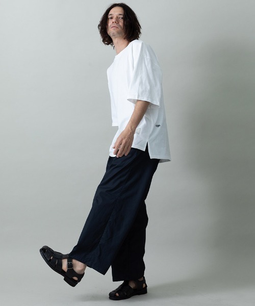 EGO TRIPPING（エゴトリッピング）の「mt10540- HEAVYOUNCE TEE short Tシャツ(666659)（Tシャツ/カットソー・メンズ・ブラック/ホワイト・50/48/46）」の3枚目の写真