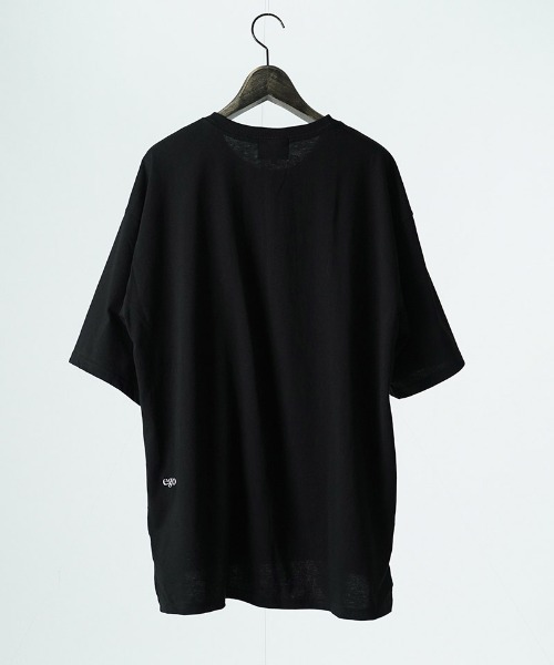EGO TRIPPING（エゴトリッピング）の「mt10540- HEAVYOUNCE TEE short Tシャツ(666659)（Tシャツ/カットソー・メンズ・ブラック/ホワイト・50/48/46）」の8枚目の写真