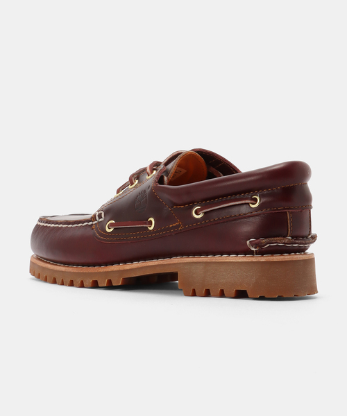 Timberland(ティンバーランド)の「Timberland AUTHENTIC 3 EYE CLASSIC 50009-648(モカシン/デッキシューズ・メンズ・ボルドー・28cm/27.5cm/27cm/26.5cm/26cm)」の3枚目の写真