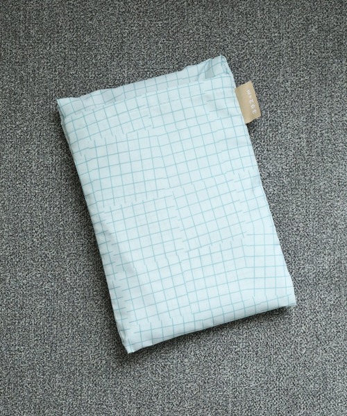 392 plusm(サンキューニプリュスエム)の「392PLUSM ECO BAG_MINI チェック エコバッグ(エコバッグ/サブバッグ・メンズ・グリーン/イエロー/オフホワイト/ベージュ・ONE)」の12枚目の写真