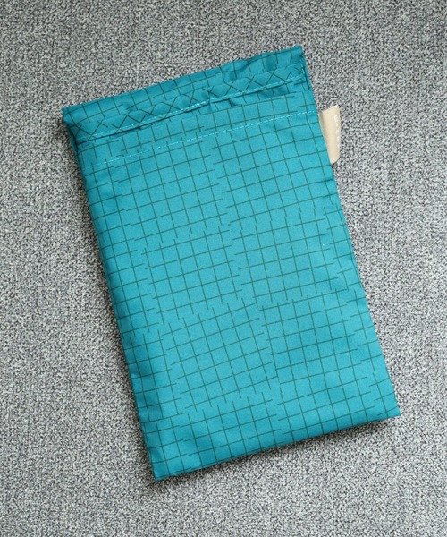 392 plusm(サンキューニプリュスエム)の「392PLUSM ECO BAG_MINI チェック エコバッグ(エコバッグ/サブバッグ・メンズ・グリーン/イエロー/オフホワイト/ベージュ・ONE)」の8枚目の写真