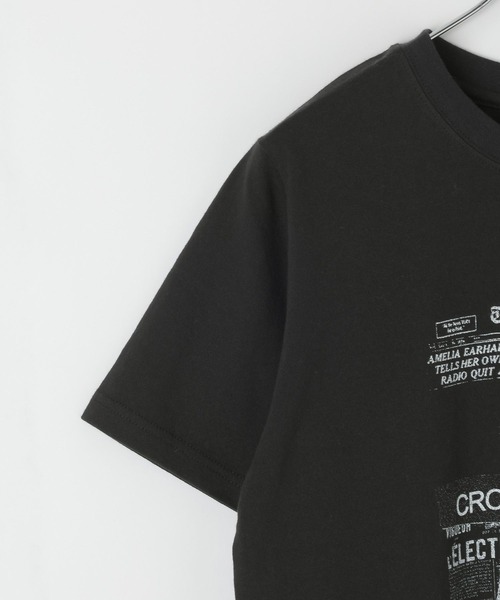 PAGEBOY(ページボーイ)の「コラージュT/半袖Tシャツ(Tシャツ/カットソー・レディース・ブラック/オフホワイト・FREE)」の18枚目の写真