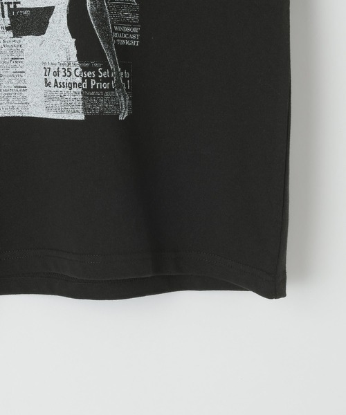 PAGEBOY(ページボーイ)の「コラージュT/半袖Tシャツ(Tシャツ/カットソー・レディース・ブラック/オフホワイト・FREE)」の19枚目の写真
