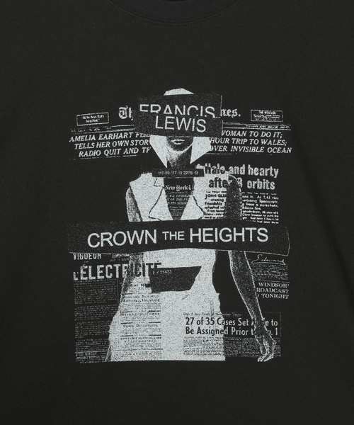 PAGEBOY(ページボーイ)の「コラージュT/半袖Tシャツ(Tシャツ/カットソー・レディース・ブラック/オフホワイト・FREE)」の22枚目の写真