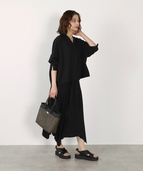 LOGEMENT DE CLAIRE(ロジュモンドクレール)の「【Moon Bird/ムーンバード】メルカドトートBAG(トートバッグ・レディース・ホワイト/ブラウン/ブラック・FREE)」の22枚目の写真