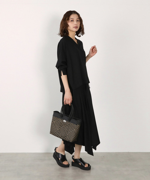 LOGEMENT DE CLAIRE(ロジュモンドクレール)の「【Moon Bird/ムーンバード】メルカドトートBAG(トートバッグ・レディース・ホワイト/ブラウン/ブラック・FREE)」の21枚目の写真