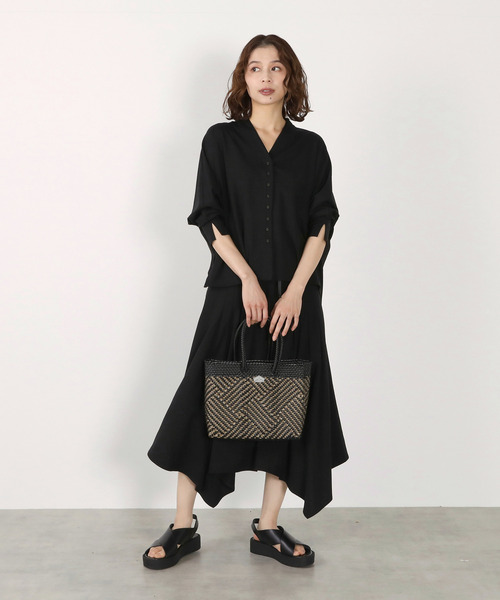 LOGEMENT DE CLAIRE(ロジュモンドクレール)の「【Moon Bird/ムーンバード】メルカドトートBAG(トートバッグ・レディース・ホワイト/ブラウン/ブラック・FREE)」の20枚目の写真