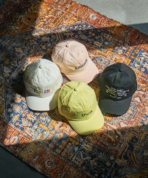 Odds(オッズ)の「(odds)WORD STITCH CAP(キャップ・レディース・ブラック/イエロー/ホワイト/ピンク・ONE SIZE)」の15枚目の写真