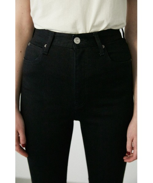 MOUSSY（マウジー）の「HW Rebirth FLARE（デニムパンツ・レディース・ブラック・23inch/24inch/25inch/26inch/27inch）」の5枚目の写真