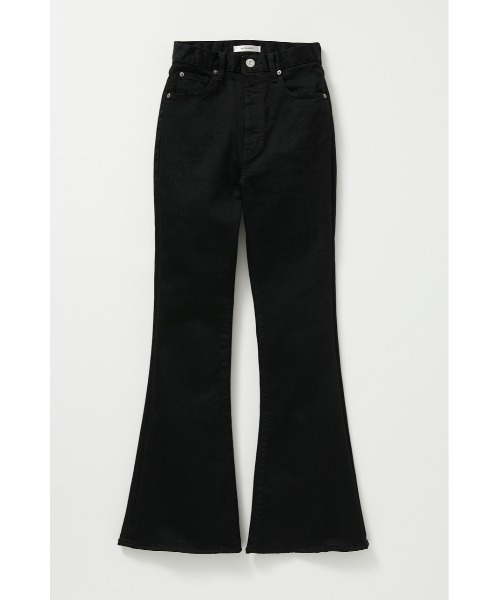 MOUSSY（マウジー）の「HW Rebirth FLARE（デニムパンツ・レディース・ブラック・23inch/24inch/25inch/26inch/27inch）」の8枚目の写真