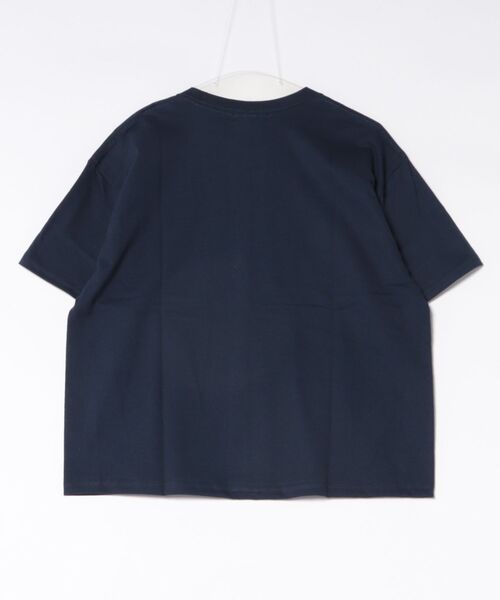 Scrap Book（スクラップブック）の「【ALL HOURS】6.0OZ MIDI WEGHT STANDARD TO LIVE LIKE A TREE（Tシャツ/カットソー・レディース・ネイビー/ブラウン系その他・1）」の3枚目の写真