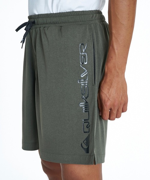 Quiksilver(クイックシルバー)の「QUIKSILVER <超速乾x遮熱ショートパンツ> MW SIDE LOGO SHORTS メンズショートパンツ UPF50+ 4WAYストレッチ【2026年夏モデル】(その他パンツ・メンズ・グリーン/ブラック・LARGE/X-LARGE/MEDIUM)」の2枚目の写真