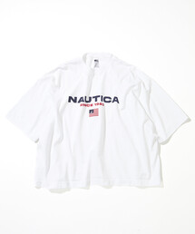 NAUTICA（ノーティカ）の「NAUTICA/ノーティカ Made in U.S.A ヘビーウェイト オーバーサイズ クルーネック プリントTシャツ type 1（Tシャツ/カットソー）」