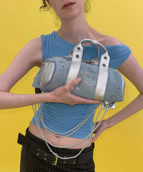 FILLINTHEBLANK(フィルインザブランク)の「Gig 3-way Bag (denim)(blue)(メッセンジャーバッグ・レディース・その他・FREE)」の1枚目の写真