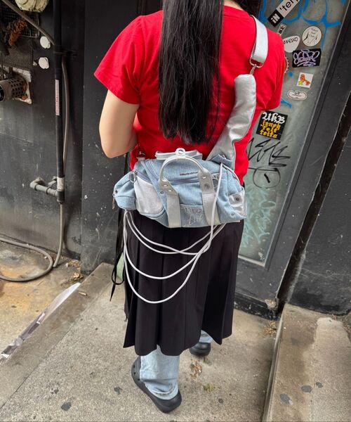 FILLINTHEBLANK(フィルインザブランク)の「Gig 3-way Bag (denim)(blue)(メッセンジャーバッグ・レディース・その他・FREE)」の2枚目の写真