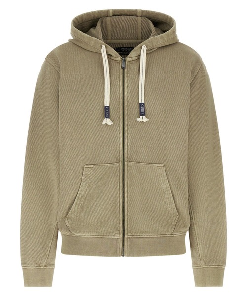 TEXTURED Zip Hoodie パーカー フーディー ジップアップ | GUESS(ゲス