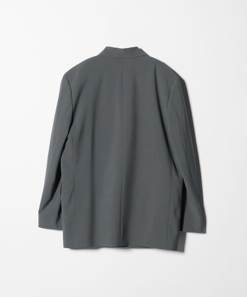 H BEAUTY&YOUTH UNITED ARROWS(エイチビューティーアンドユースユナイテッドアローズ)の「<H>トロピカルクロス ダブルブレスト ジャケット(テーラードジャケット・レディース・グレー系/ネイビー・M/S)」の9枚目の写真