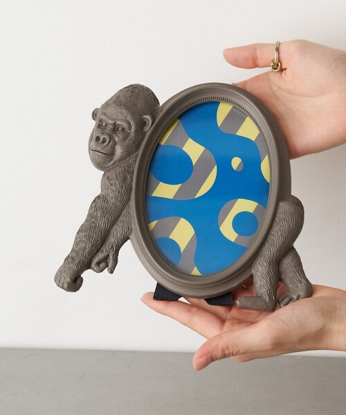 BIRTHDAY BAR(バースデイバー)の「Animal arch Photoframe 写真立て(フォトフレーム・レディース・オレンジ/グレー・0)」の11枚目の写真