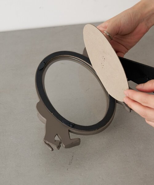 BIRTHDAY BAR(バースデイバー)の「Animal arch Photoframe 写真立て(フォトフレーム・レディース・オレンジ/グレー・0)」の6枚目の写真