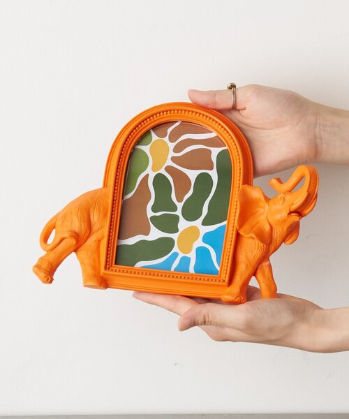 BIRTHDAY BAR(バースデイバー)の「Animal arch Photoframe 写真立て(フォトフレーム・レディース・オレンジ/グレー・0)」の16枚目の写真