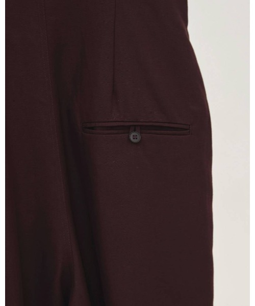 TODAYFUL（トゥデイフル）の「Linen Sleeveless Combinaison 12610303（その他パンツ・メンズ・バーガンディー/ブラック・38/36）」の11枚目の写真