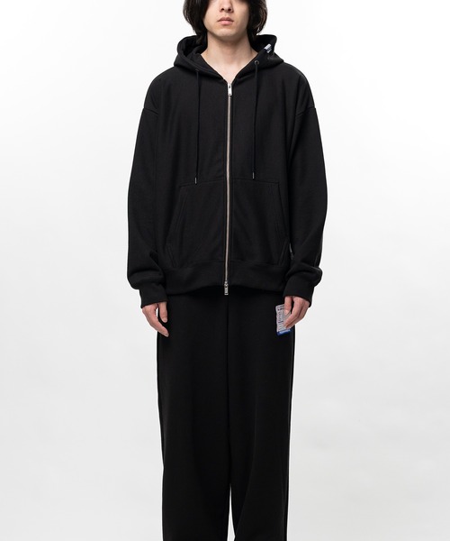 In・stru(men-tal).(インストルメンタル)の「French Terry Zip-up Hoodie(パーカー・メンズ・ダークグレー/ブラック・46/44/48)」の1枚目の写真
