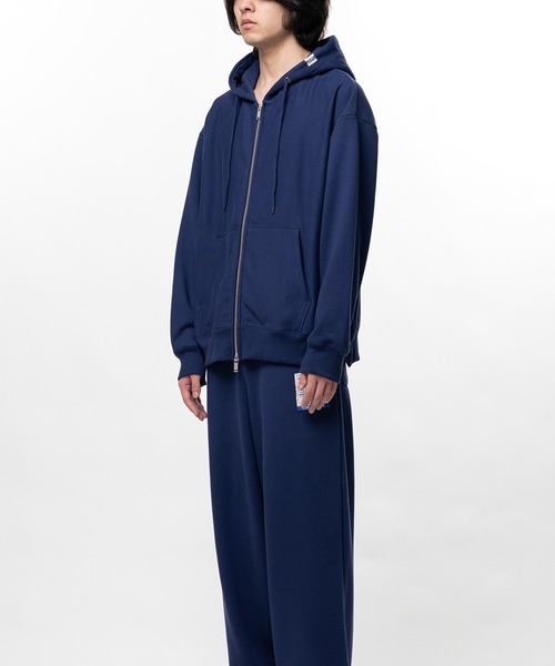 In・stru(men-tal).(インストルメンタル)の「French Terry Zip-up Hoodie(パーカー・メンズ・ダークグレー/ブラック・46/44/48)」の16枚目の写真