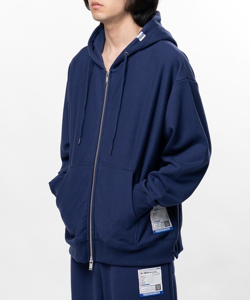 In・stru(men-tal).(インストルメンタル)の「French Terry Zip-up Hoodie(パーカー・メンズ・ダークグレー/ブラック・46/44/48)」の18枚目の写真