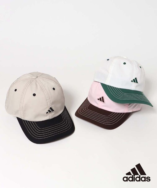Bleu Bleuet（ブルーブルーエ）の「adidasバイカラーキャップ（キャップ・レディース・ブラック/ブラウン/グリーン・FREE）」の9枚目の写真