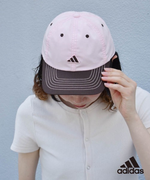 Bleu Bleuet(ブルーブルーエ)の「adidasバイカラーキャップ(キャップ・レディース・ブラック/ブラウン/グリーン・FREE)」の15枚目の写真
