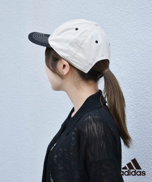 Bleu Bleuet(ブルーブルーエ)の「adidasバイカラーキャップ(キャップ・レディース・ブラック/ブラウン/グリーン・FREE)」の12枚目の写真