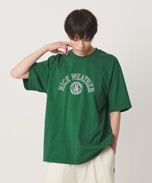 <NICE WEATHER>ロゴプリント Tシャツ