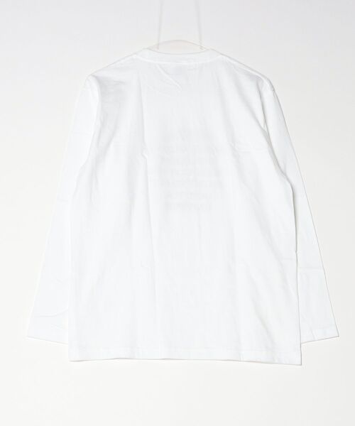 tunee(チュニー)の「リボンモチーフデザインロンT/長袖Tシャツ(hsyd)(Tシャツ/カットソー・レディース・ホワイト・LARGE/MEDIUM)」の8枚目の写真