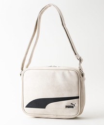 PUMA | 【PUMA/プーマ】【容量4L 高見えPUレザー】ビンテージPUショルダーバッグ 内ポケット付き レトロ ストリート y2k スポーツミックス 古着風 おしゃれ ユニセックス(ショルダーバッグ)