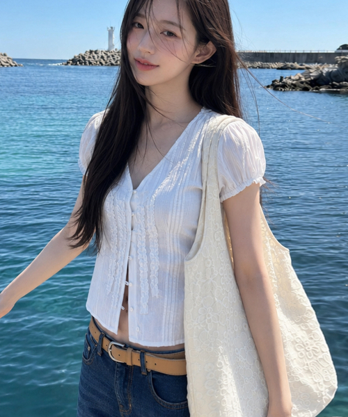 ARTISTWEAR（アーティストウェア）の「[ATW] ブルーム刺繍シングルバッグ（エコバッグ/サブバッグ・レディース・その他・FREE）」の5枚目の写真