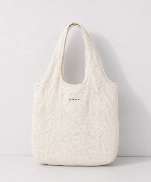 ARTISTWEAR（アーティストウェア）の「[ATW] ブルーム刺繍シングルバッグ（エコバッグ/サブバッグ・レディース・その他・FREE）」の7枚目の写真
