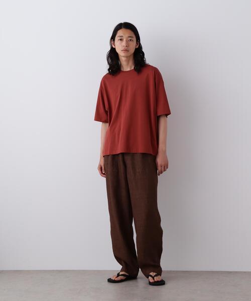 YLEVE(イレーヴ)の「YLEVE / LINEN POPLIN PANTS(その他パンツ・メンズ・ブラウン/ブラック系その他・3/4)」の11枚目の写真
