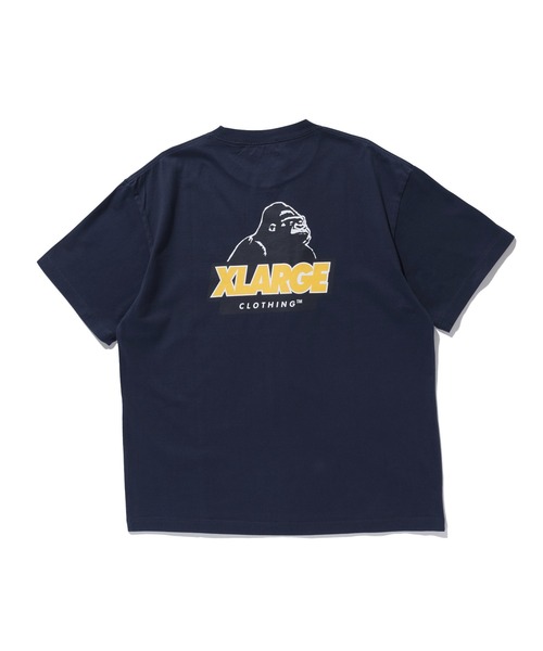 XLARGE(エクストララージ)の「SLANTED OG S/S TEE(Tシャツ/カットソー・メンズ・ホワイト/ネイビー/ブラック/グリーン・M/S/L/XL/XXL/XS)」の4枚目の写真