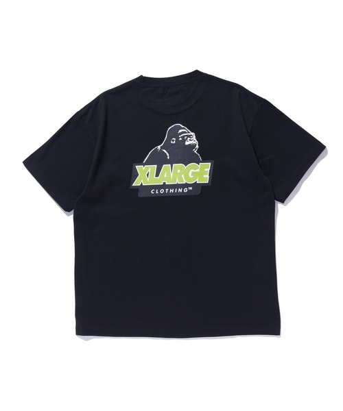 XLARGE(エクストララージ)の「SLANTED OG S/S TEE(Tシャツ/カットソー・メンズ・ホワイト/ネイビー/ブラック/グリーン・M/S/L/XL/XXL/XS)」の2枚目の写真