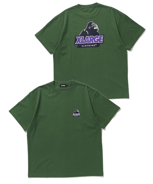 XLARGE(エクストララージ)の「SLANTED OG S/S TEE(Tシャツ/カットソー・メンズ・ホワイト/ネイビー/ブラック/グリーン・M/S/L/XL/XXL/XS)」の5枚目の写真