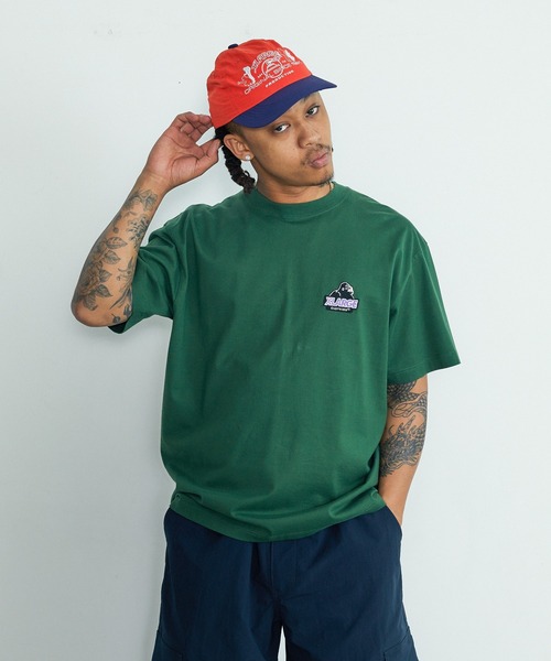 XLARGE(エクストララージ)の「SLANTED OG S/S TEE(Tシャツ/カットソー・メンズ・ホワイト/ネイビー/ブラック/グリーン・M/S/L/XL/XXL/XS)」の9枚目の写真
