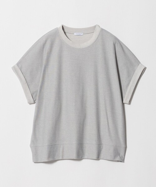 A DAY IN THE LIFE UNITED ARROWS(アデイインザライフユナイテッドアローズ)の「スウェットライク イージーTシャツ <A DAY IN THE LIFE>(Tシャツ/カットソー・レディース・ライトグレー/ライム/ダークブラウン・FREE)」の14枚目の写真