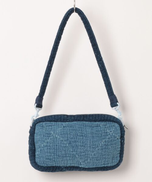 PORTER CLASSIC(ポータークラシック)の「【Porter Classic / ポータークラシック】 PC SASHIKO SHOULDER BAG S(ショルダーバッグ・メンズ・ブルー・FREE)」の2枚目の写真